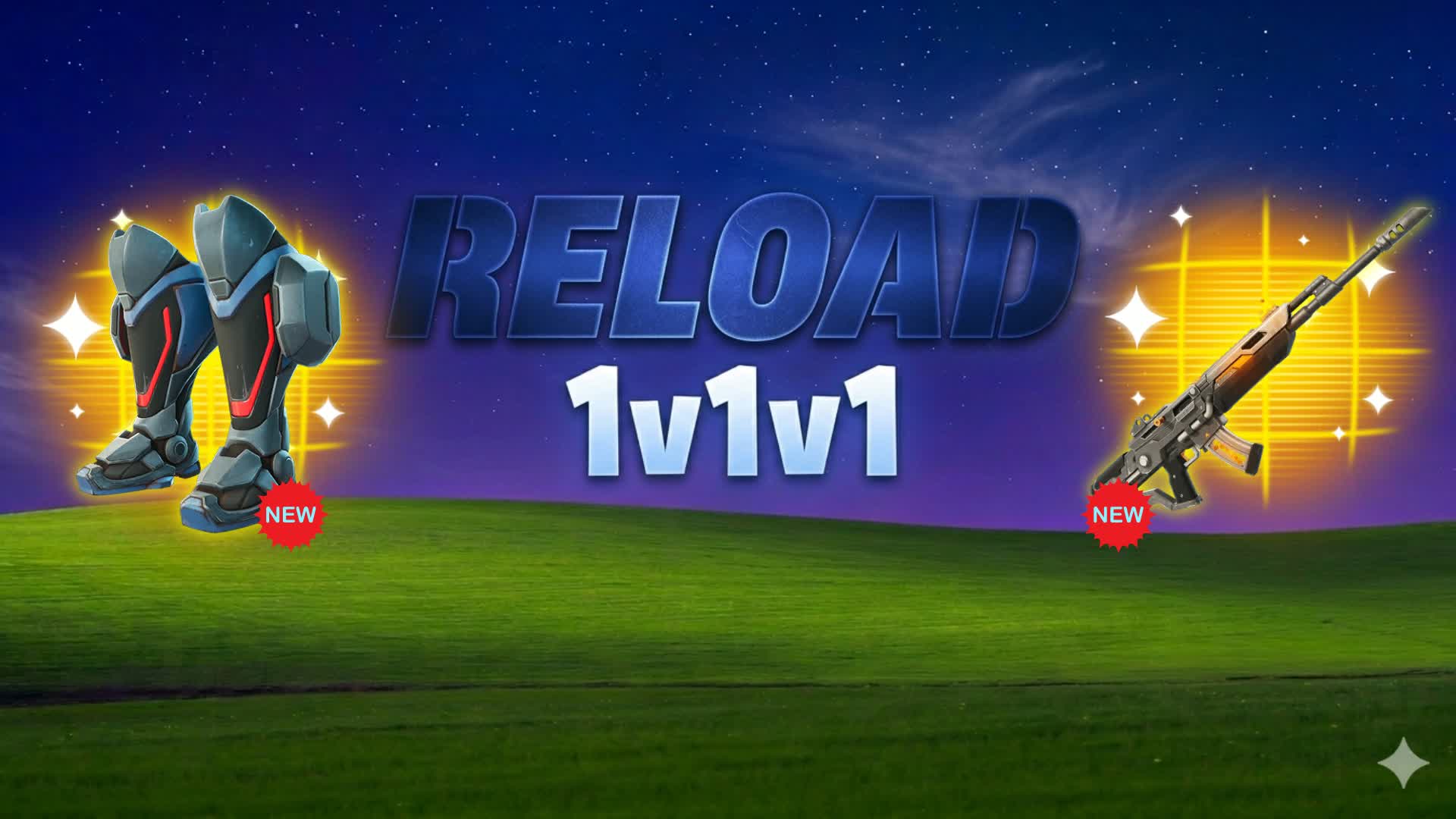 1v1v1v1 reload 1v1v1 — Fortnite Creative map