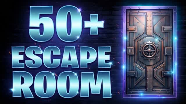 50+ Level Escape Room High IQ — Fortnite Creative map