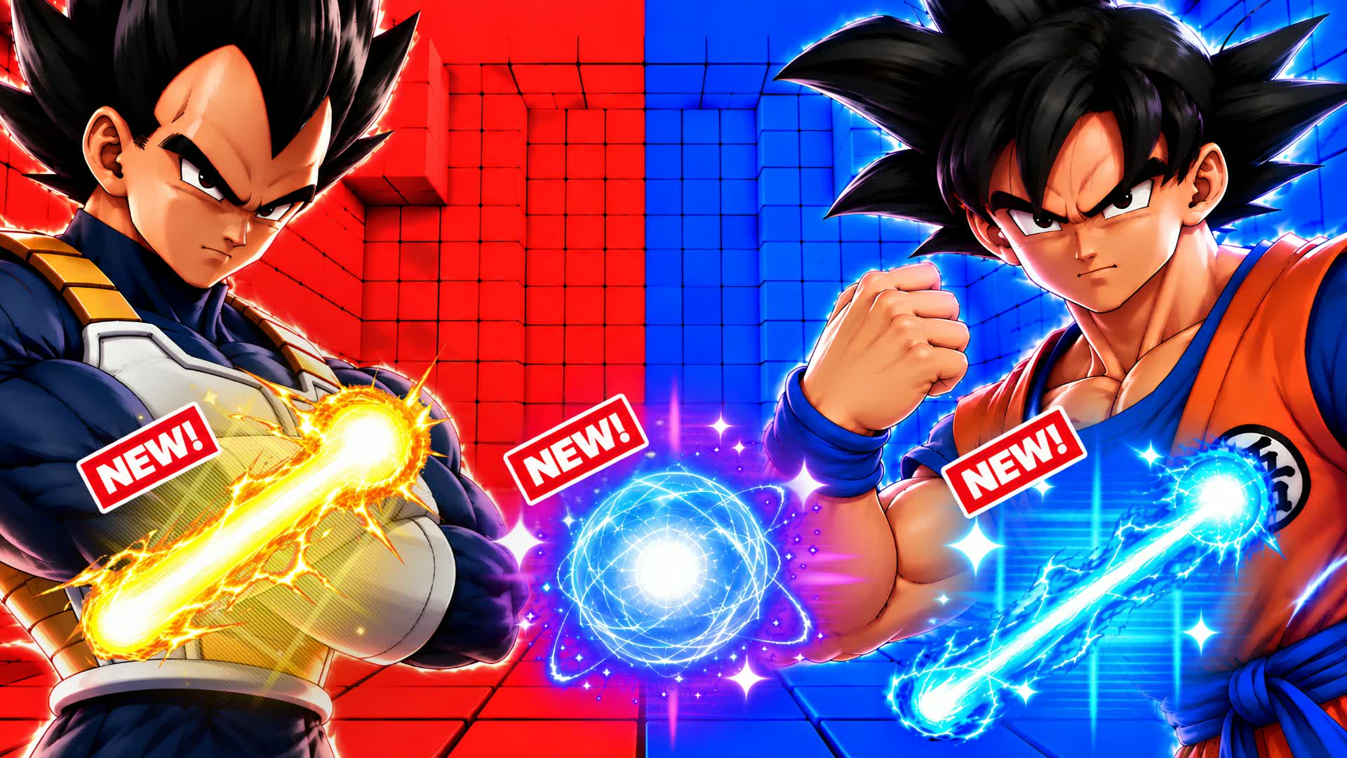 ANIME RED VS BLUE 🔴🔵 RVB BOSS FIGHT — Fortnite Creative map