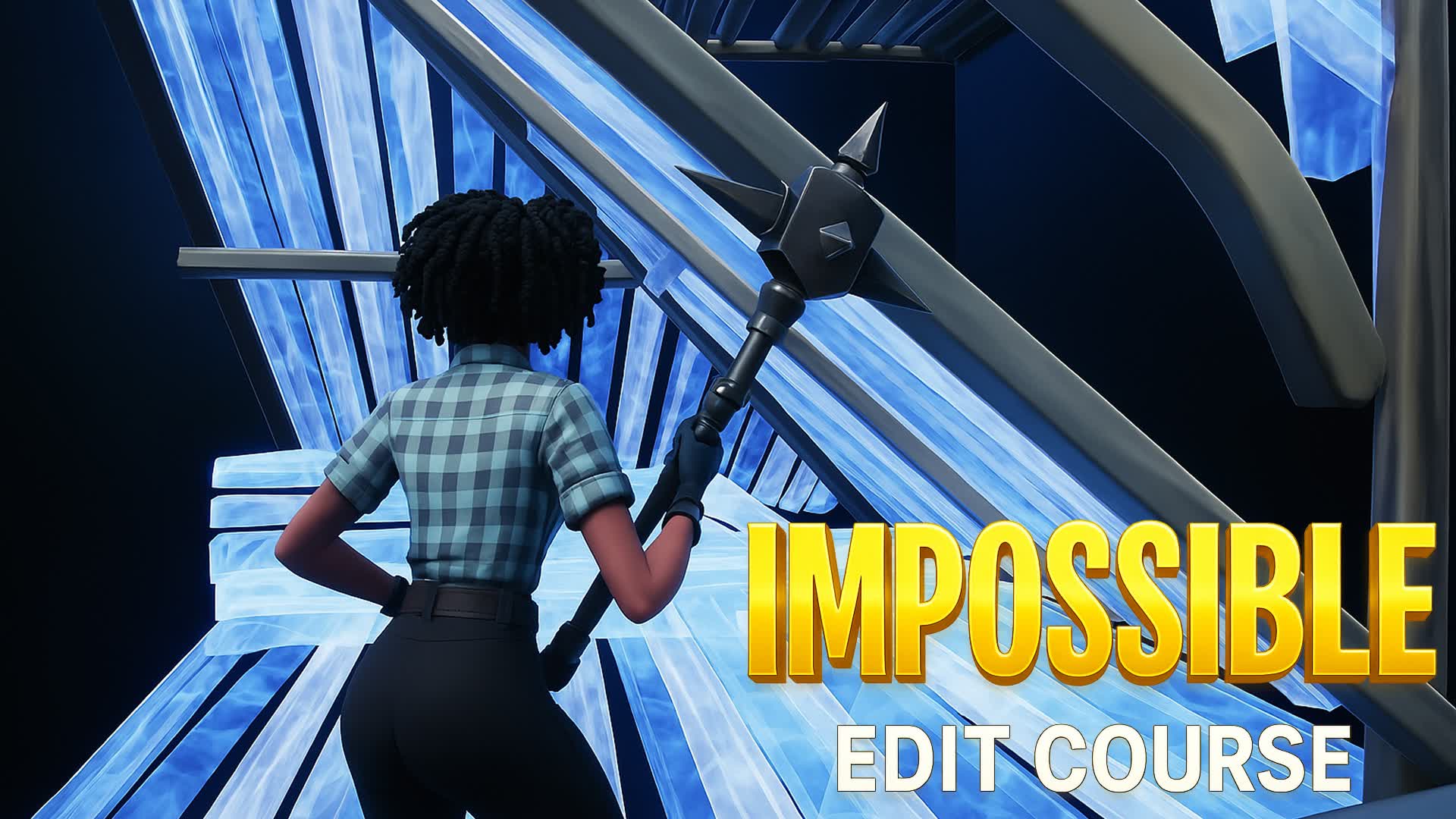 Impossible Edit Course — Fortnite Creative map