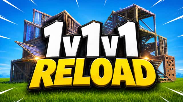 RELOAD 1V1V1 - FIGHT — Fortnite Creative map cover art