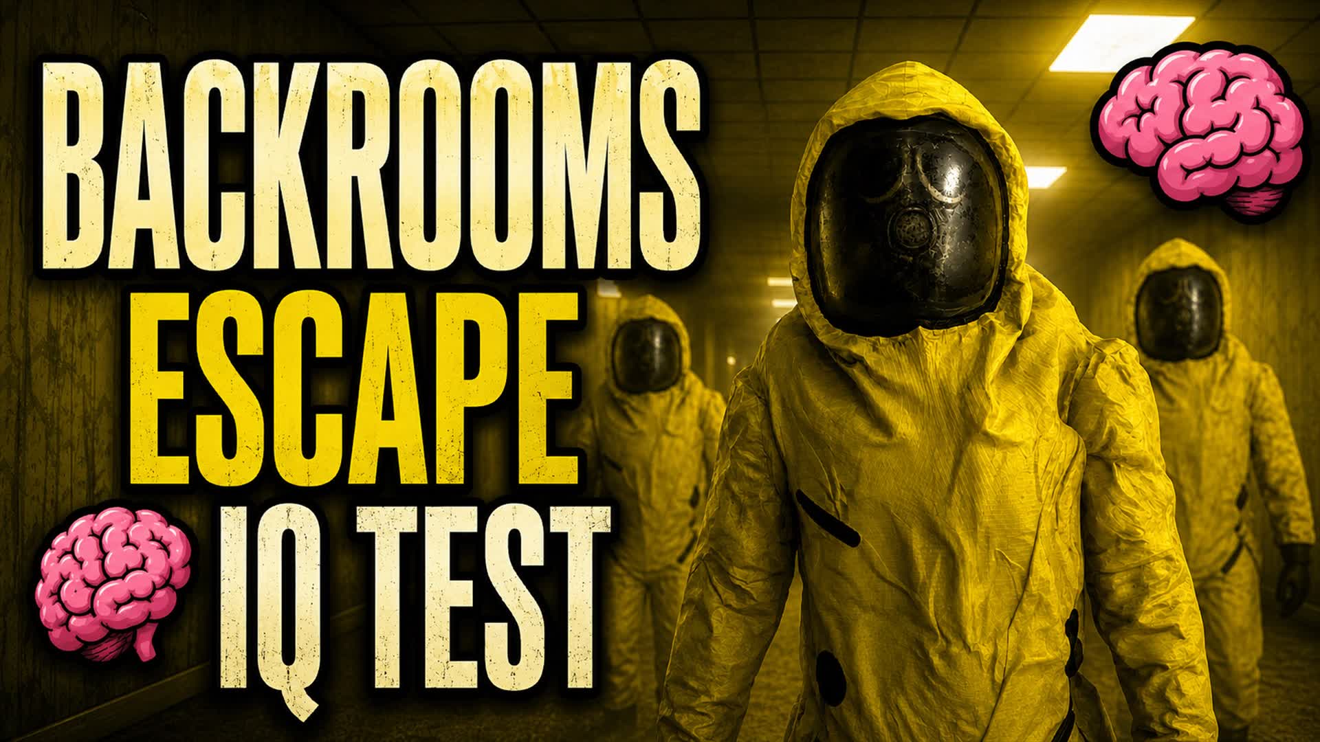 Backrooms Escape IQ Test — Fortnite Creative map
