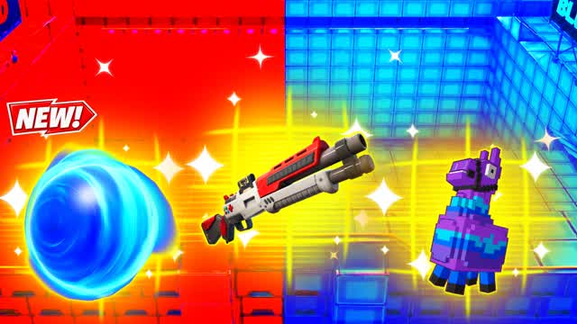 RED VS BLUE LONG HAUL 🔴🔵 — Fortnite Creative map cover art