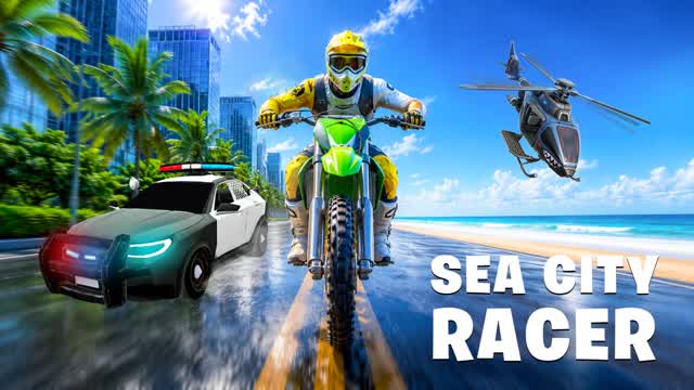 SEA CITY RACER — Fortnite Creative map