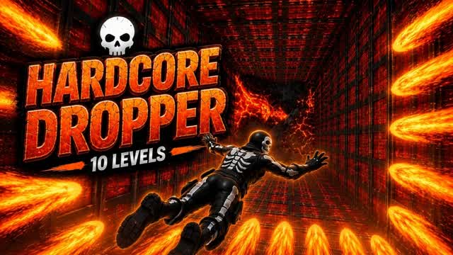 Hardcore Dropper — Fortnite Creative map