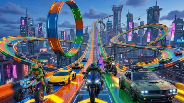 Super Road Battle Car Game — Fortnite Creative map
