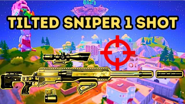 TILTED SNIPER 1 SHOT — Fortnite Creative map cover art