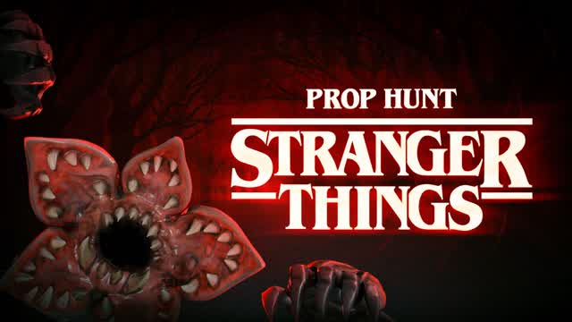 Stranger Things Prop Hunt Escape — Fortnite Creative map cover art