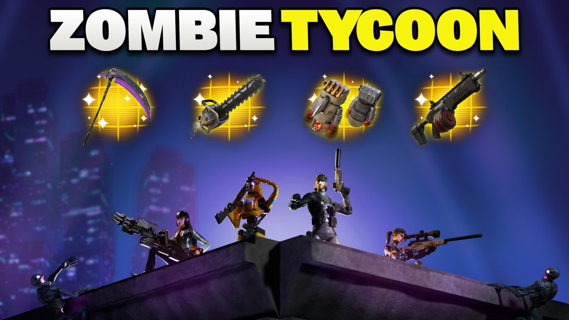ZOMBIE TYCOON: BOSSFIGHT — Fortnite Creative map
