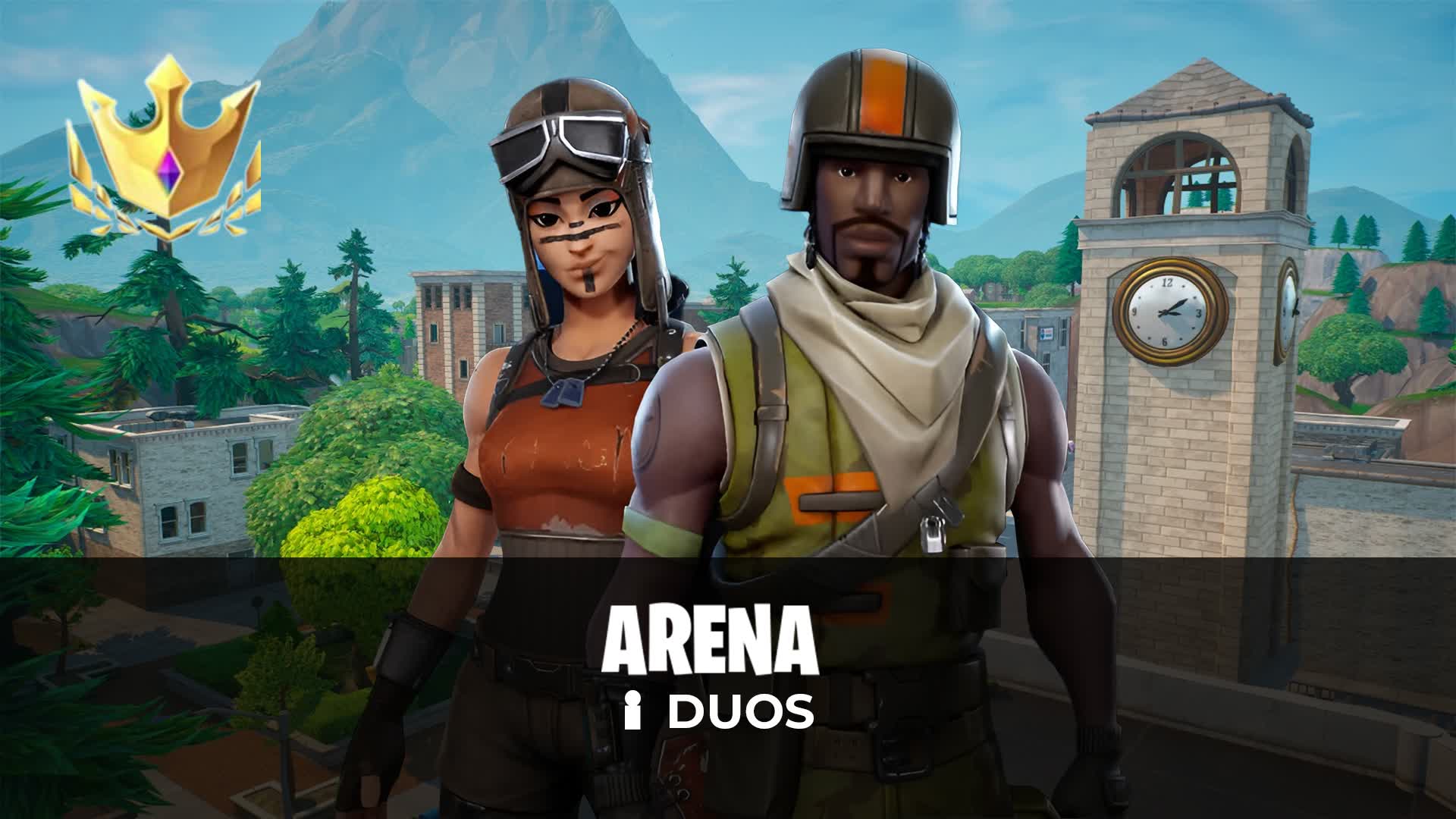 Tilted Arena Duo Zone Wars — Fortnite Creative map
