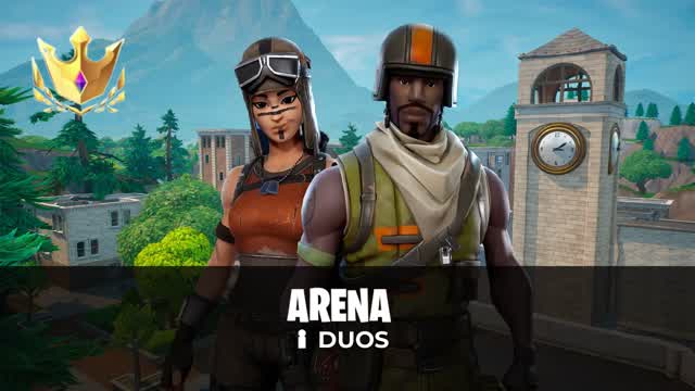 Tilted Arena Duo Zone Wars — Fortnite Creative map cover art