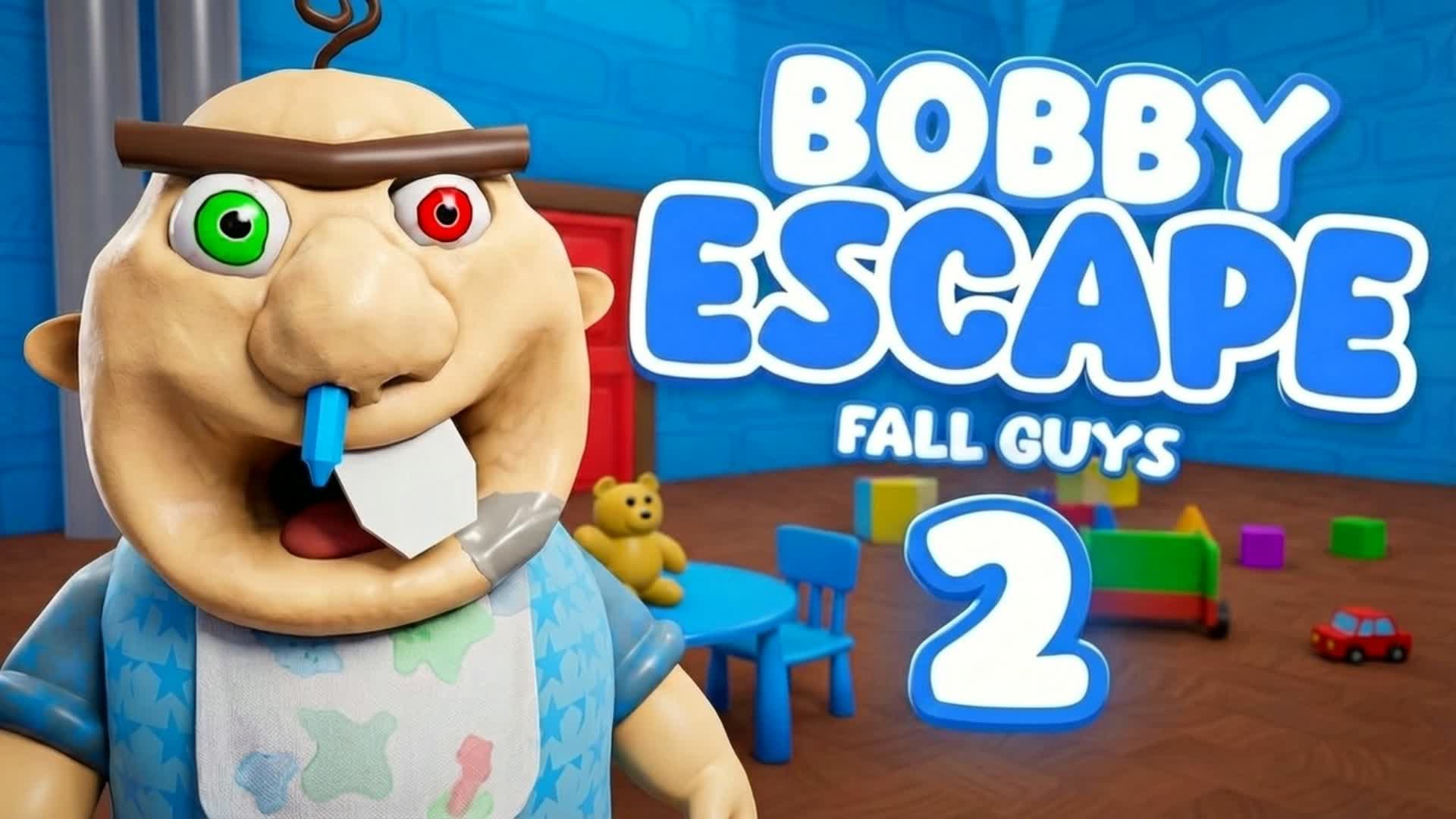 ESCAPE BABY BOBBY🔒FALL GUYS — Fortnite Creative map