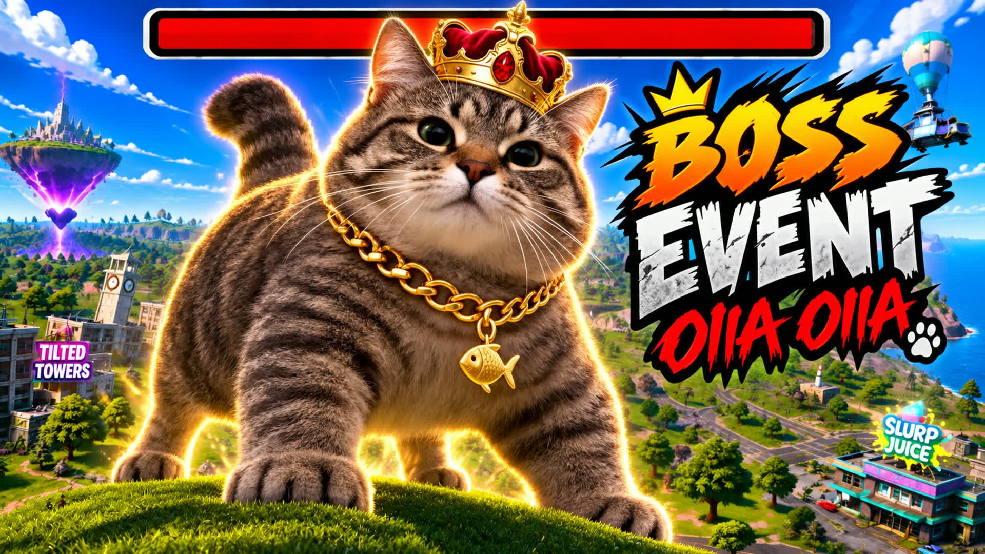 OIIA OIIA CAT BOSS FIGHT — Fortnite Creative map