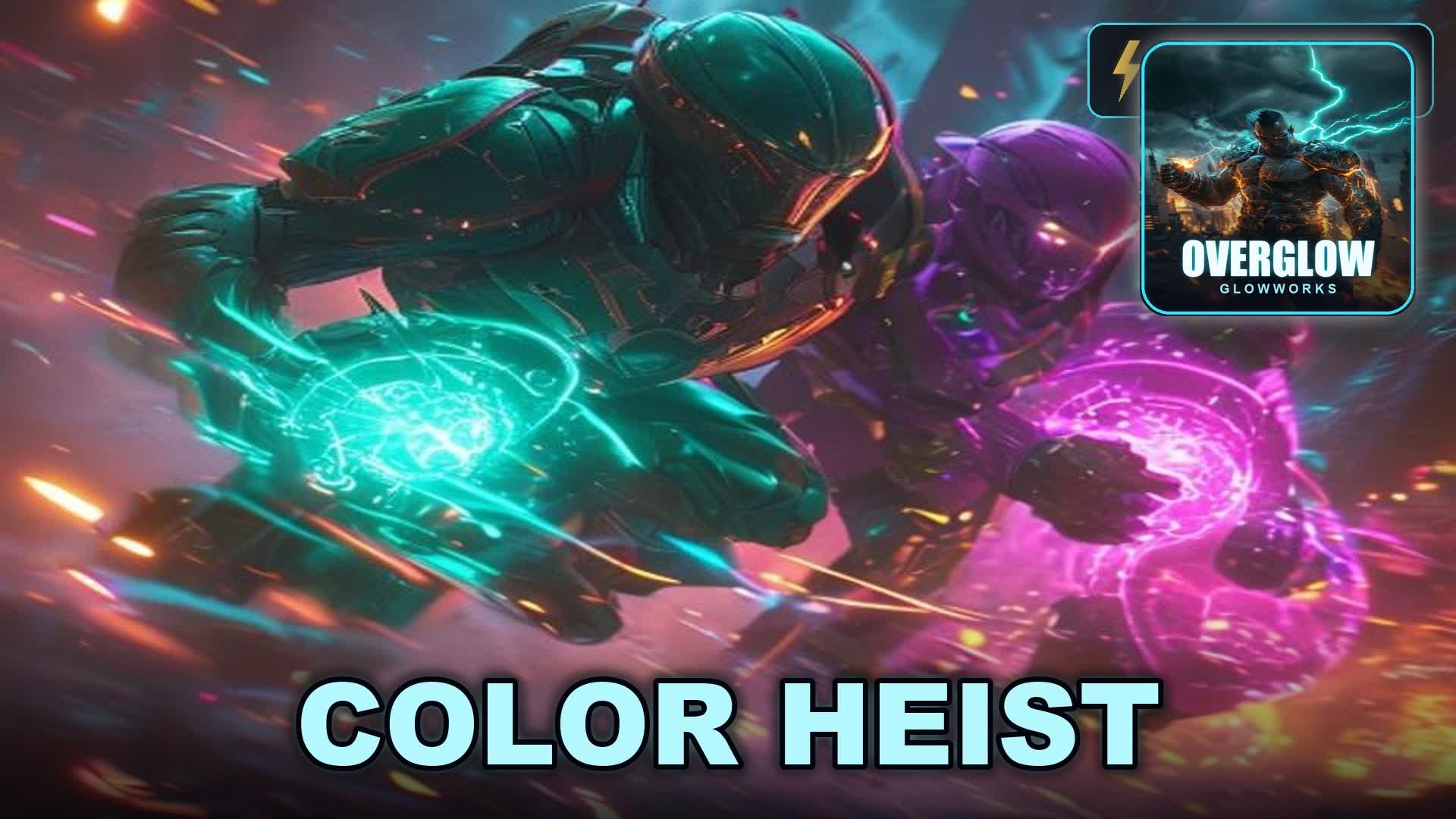 GLOWWORKS: Color Heist — Fortnite Creative map
