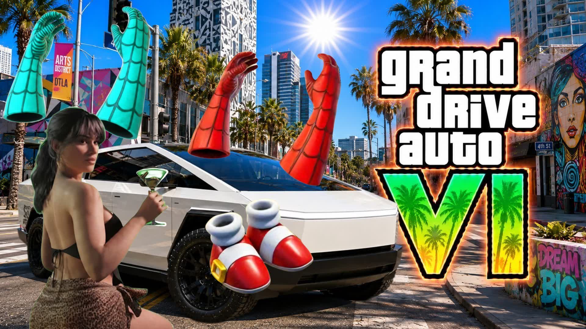 GRAND DRIVE AUTO VIII LUCIA — Fortnite Creative map