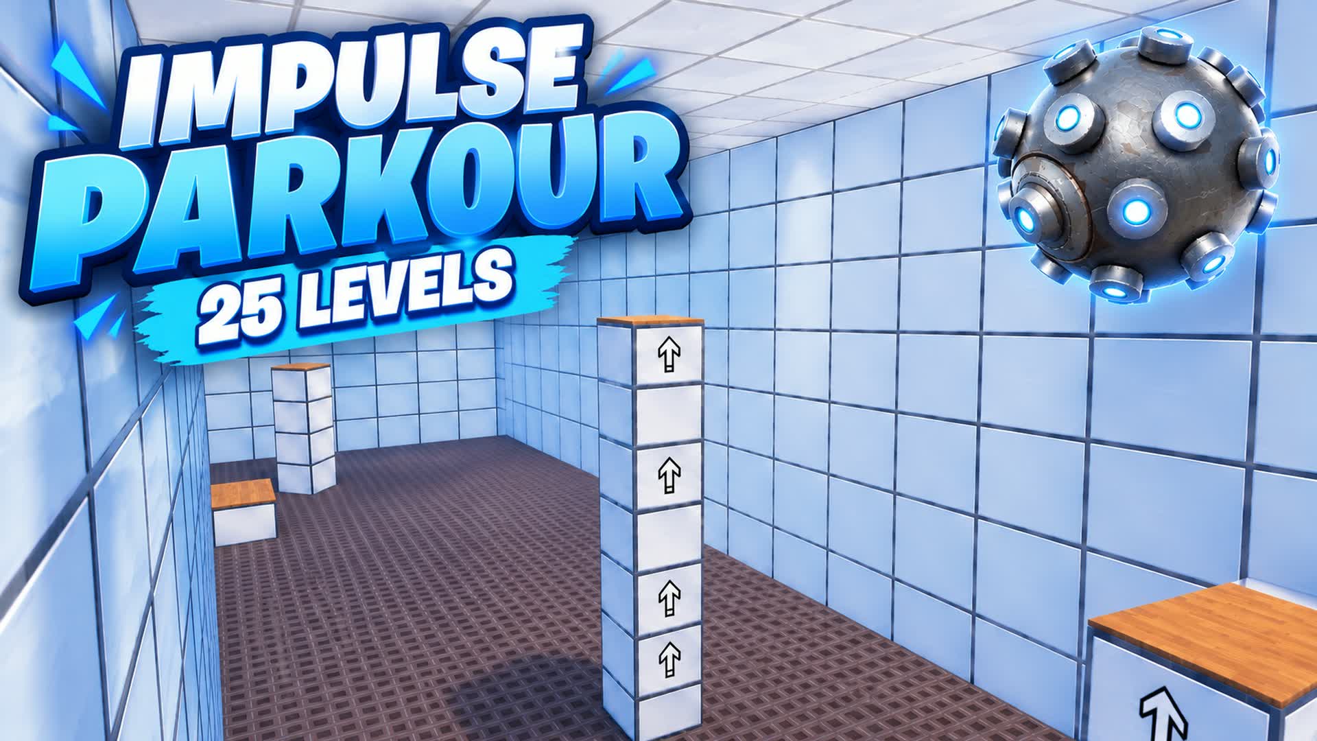 باركور الإمبولس (8870) Impulse Parkour — Fortnite Creative map