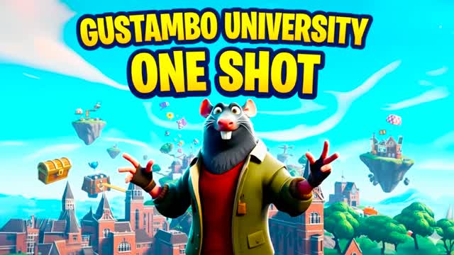 GUSTAMBO UNIVERSITY ONE SHOT — Fortnite Creative map cover art