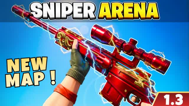 SNIPER ARENA - ONE SHOT — Fortnite Creative map cover art