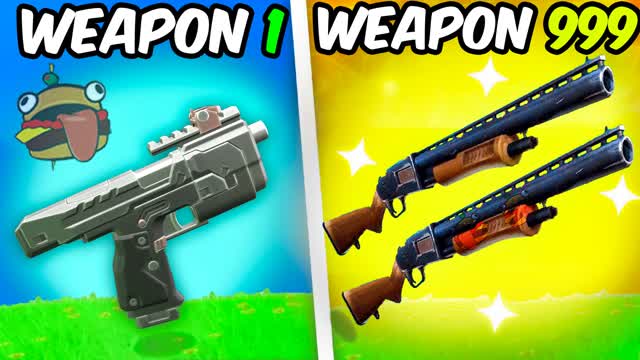 🍔BURGER ISLAND🏝️ONE SHOT GUN GAME! — Fortnite Creative map