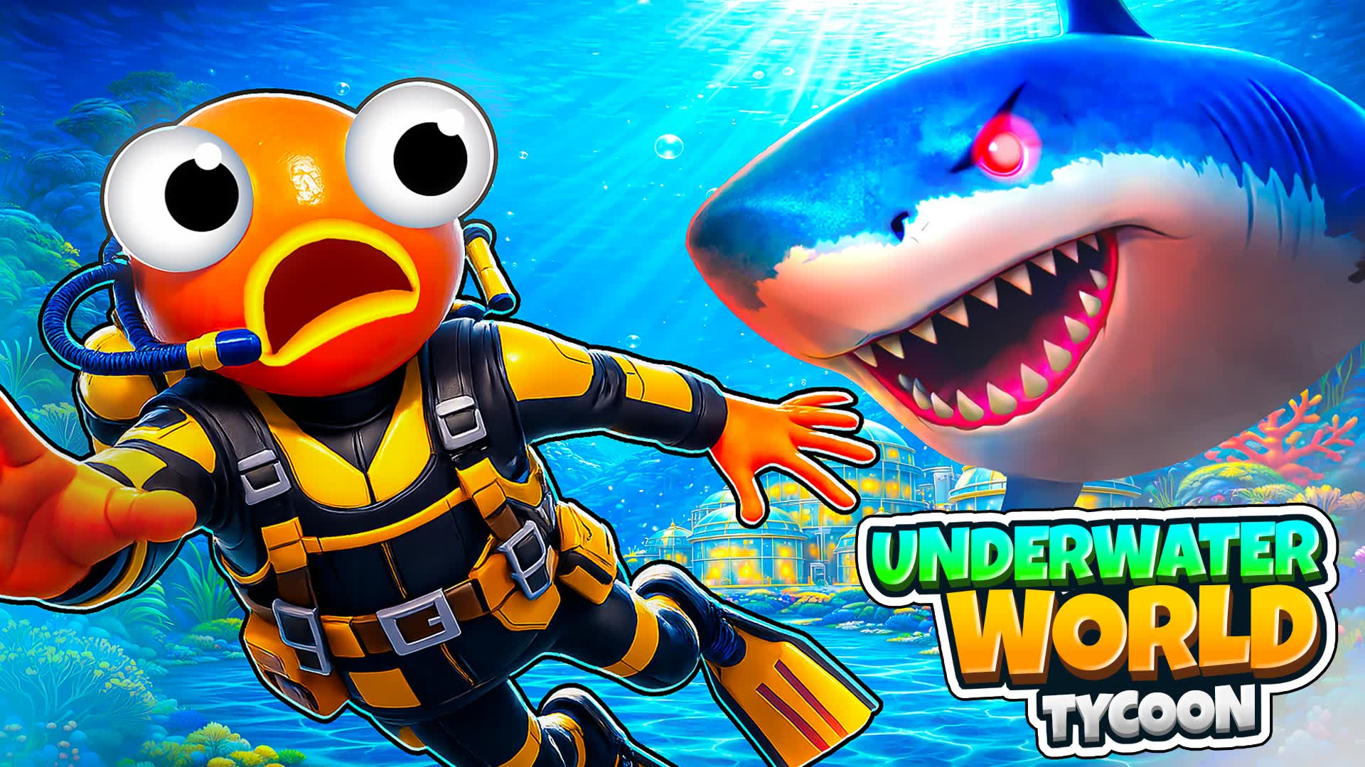 Underwater World Tycoon🌊 — Fortnite Creative map