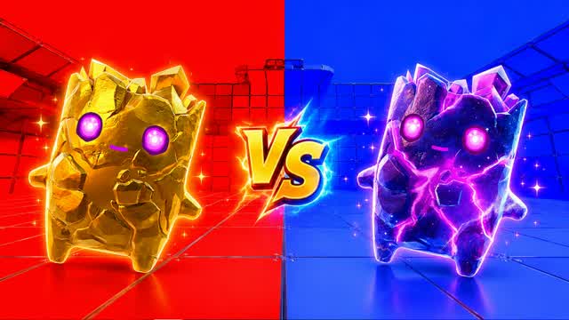 thx red vs blue mate🔴🔵 — Fortnite Creative map cover art