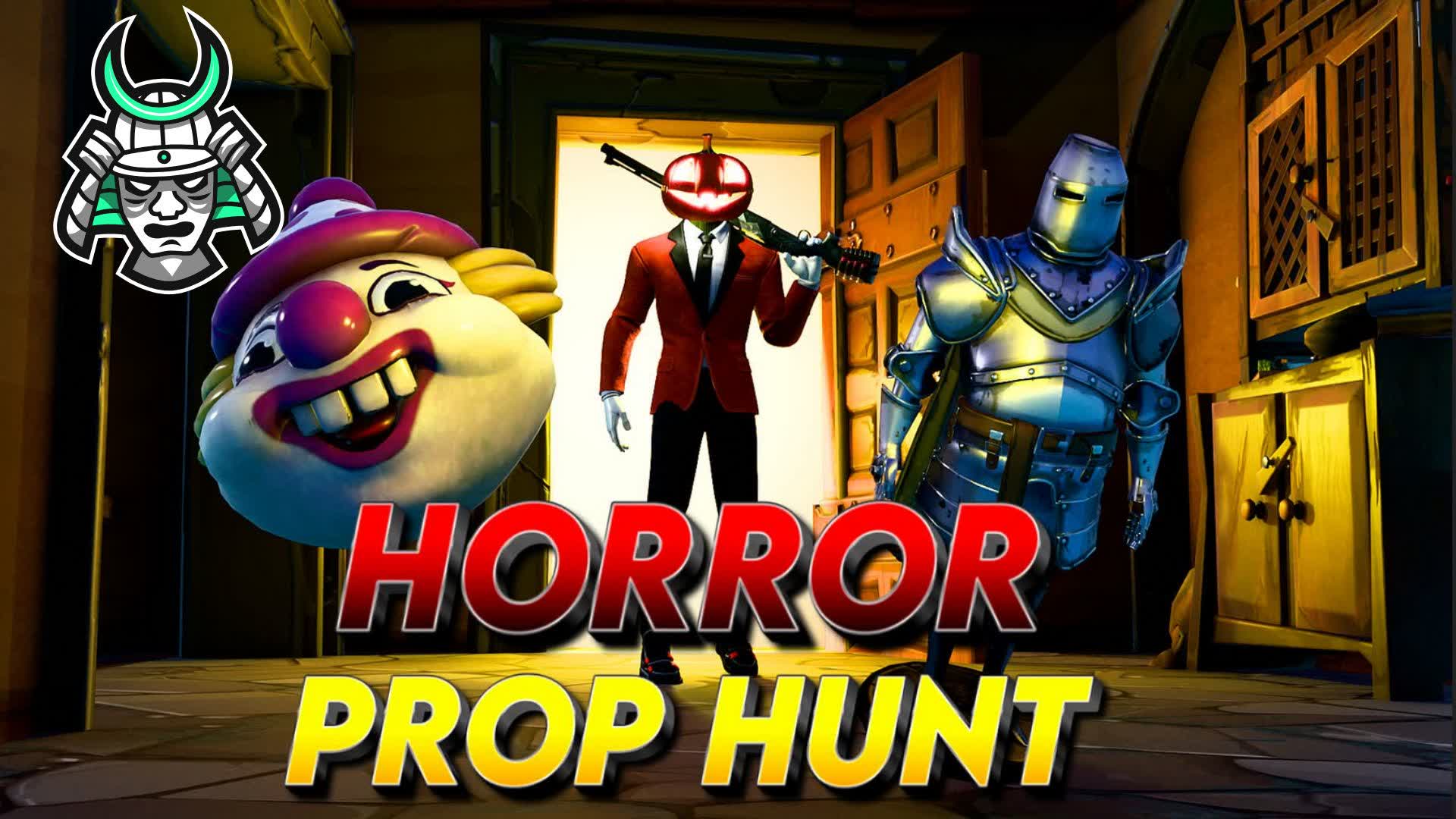 CACHE CACHE HORREUR (PROP HUNT) — Fortnite Creative map