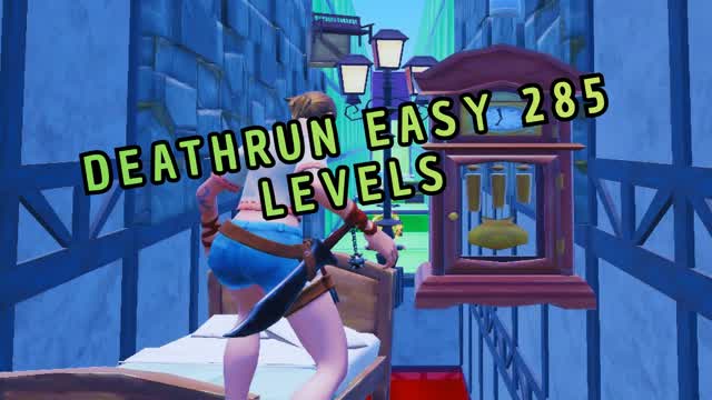 DEATHRUN EASY 285 LEVELS — Fortnite Creative map