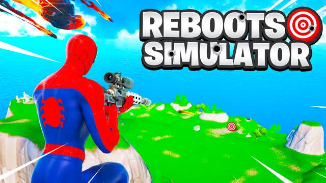 🎯 Trickshot Reboot Simulator 🎯 — Fortnite Creative map cover art