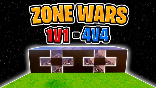 BEST PRO ZONE WARS  (1V1 - 4V4) — Fortnite Creative map cover art
