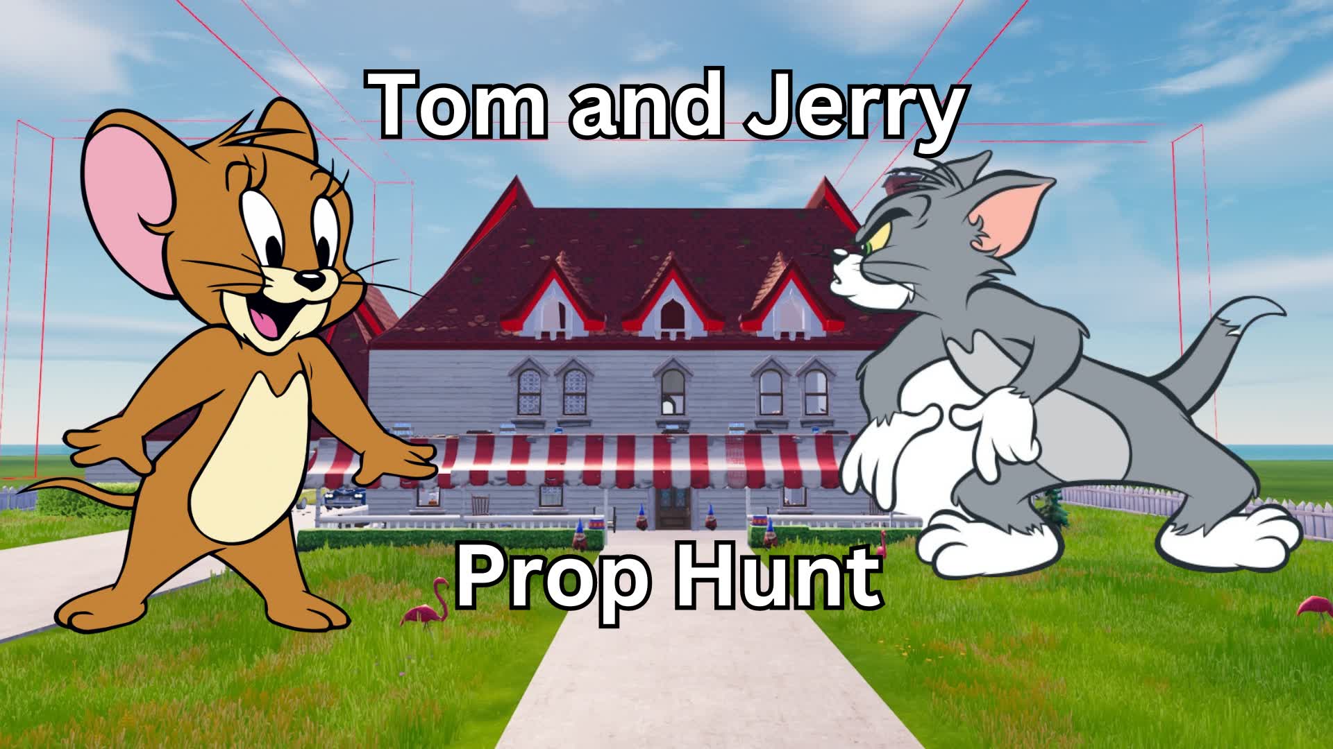 Tom and Jerry Prop hunt — Fortnite Creative map