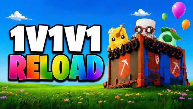 1V1V1 RELOAD SCRIMS ZERO BUILD — Fortnite Creative map
