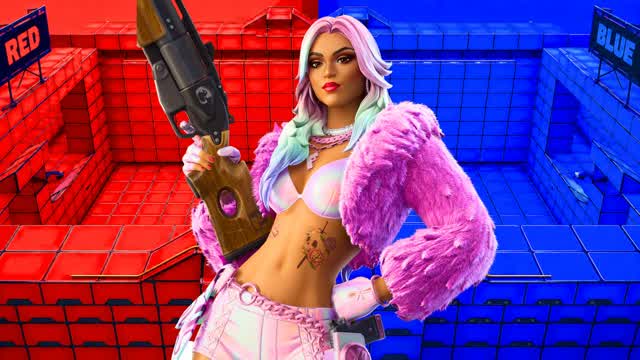 red vs blue a c — Fortnite Creative map