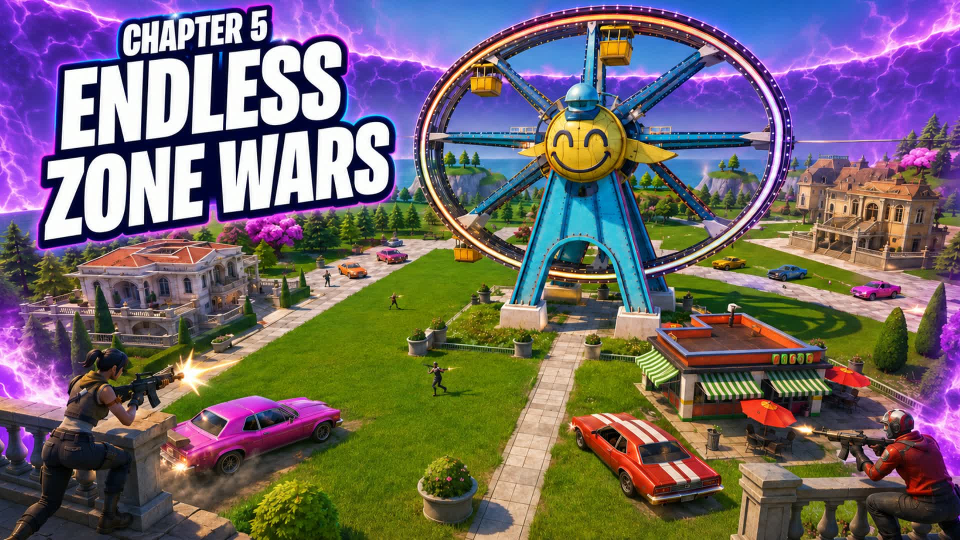 CHAPTER 5 ENDLESS ZONE WARS ♾️ — Fortnite Creative map