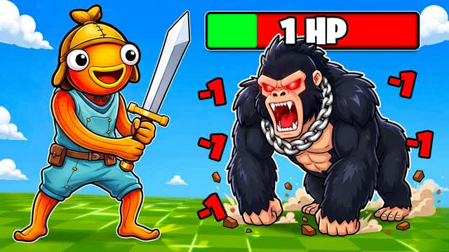 MONSTER CITY - BOSS FIGHT — Fortnite Creative map