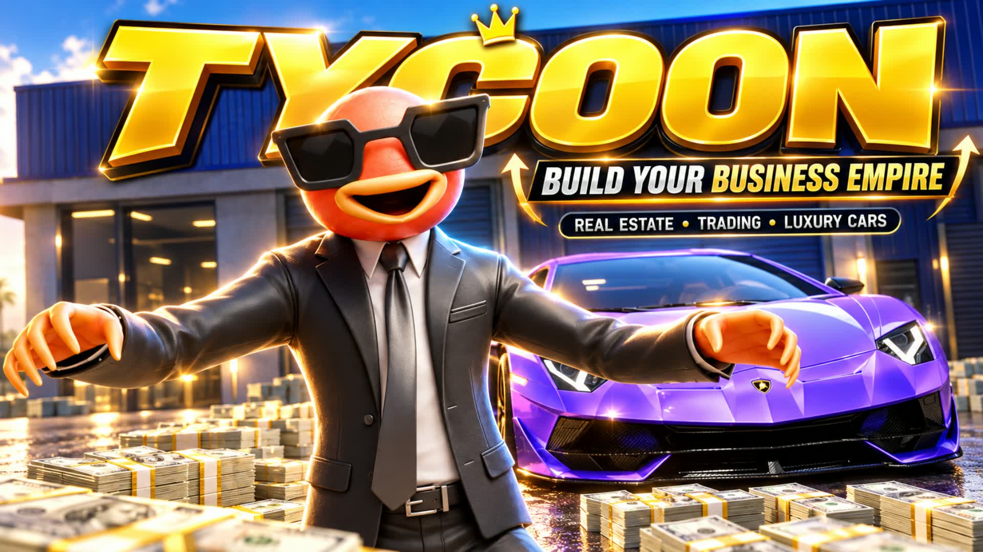 INVESTOR TYCOON 📈 BUSINESS EMPIRE — Fortnite Creative map