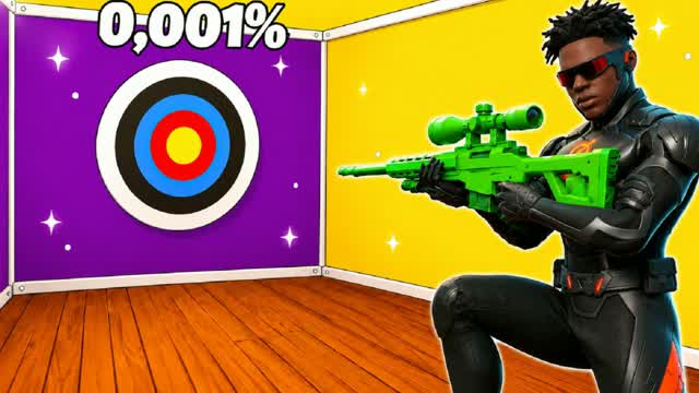 🔥🎲 LUNATIC TRICKSHOT ULTRA PARKOUR ⚡ — Fortnite Creative map cover art
