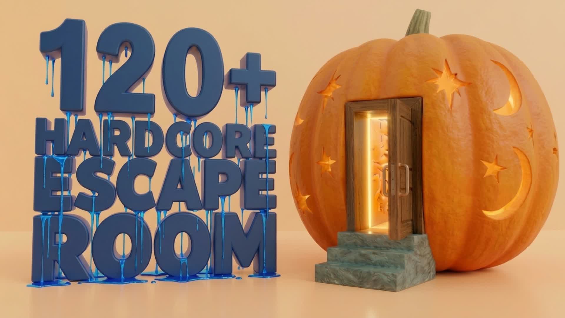 120+ Hardcore Escape Room 🎃 — Fortnite Creative map