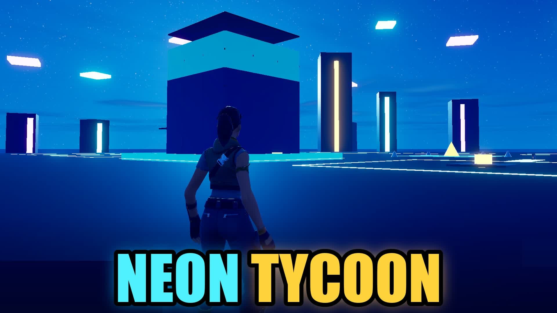 NEON EMPIRE TYCOON + REBIRTH — Fortnite Creative map