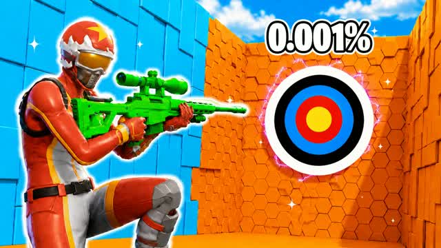 MEGA FUN TRICKSHOT 79+ LEVELS — Fortnite Creative map cover art