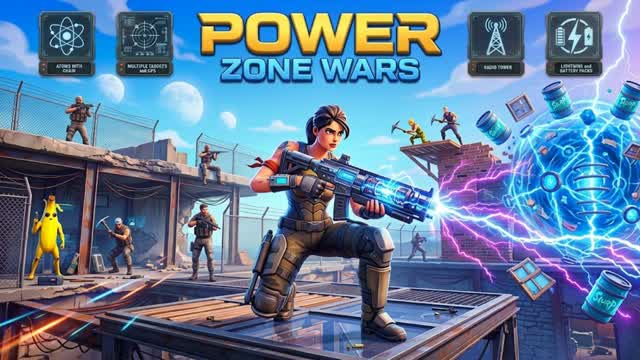 Power Zone Wars — Fortnite Creative map