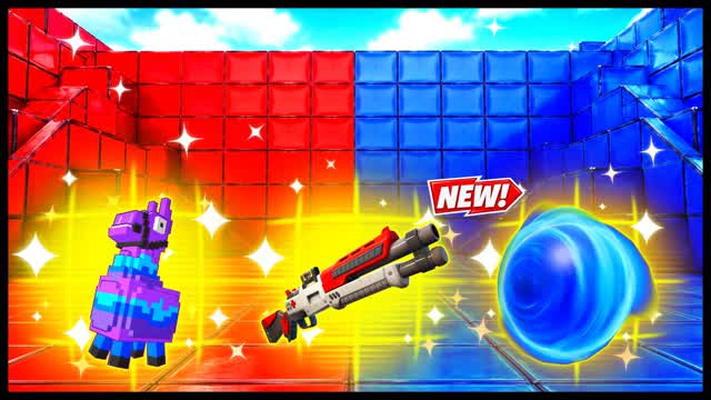RED VS BLUE PACE INSTINCT 🔴🔵 — Fortnite Creative map cover art