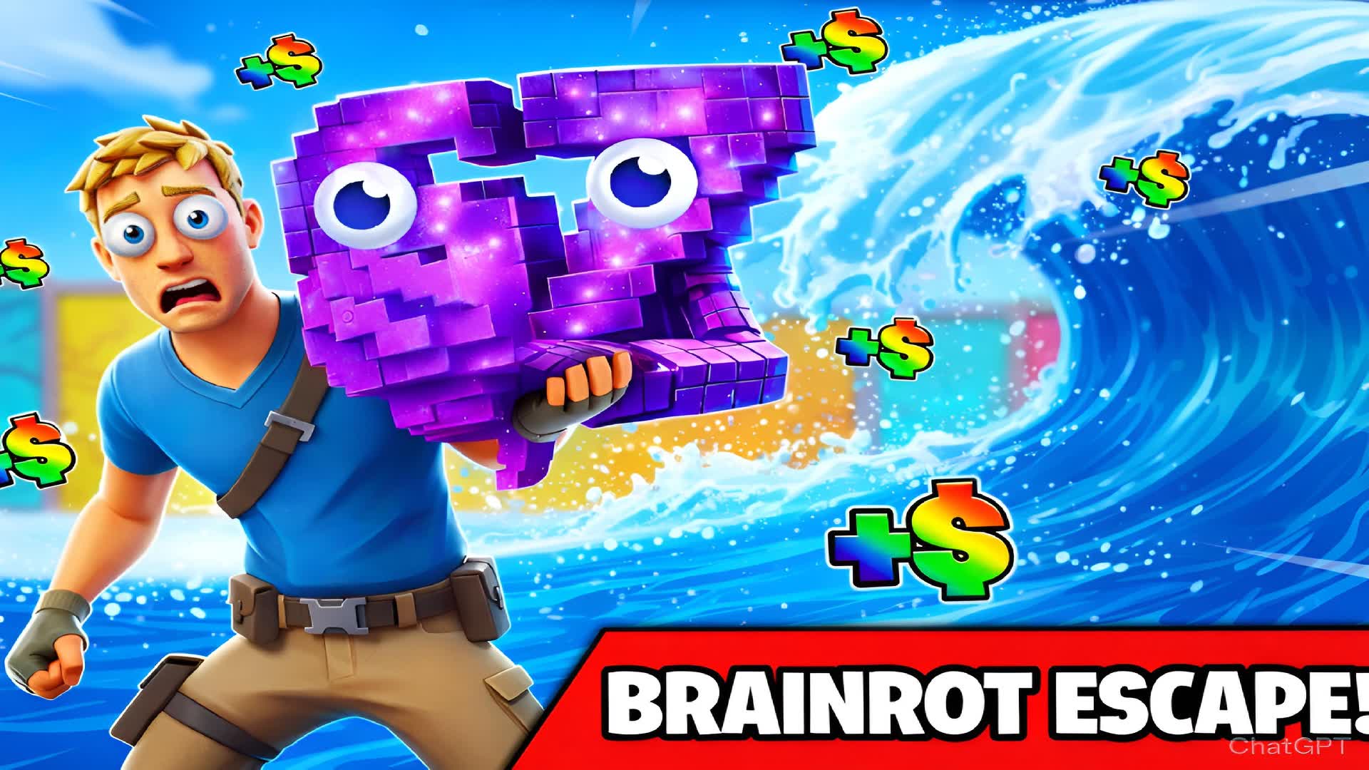 BRAINROTS FOR TSUNAMI ESCAPE [NEW MAP]🌊 — Fortnite Creative map