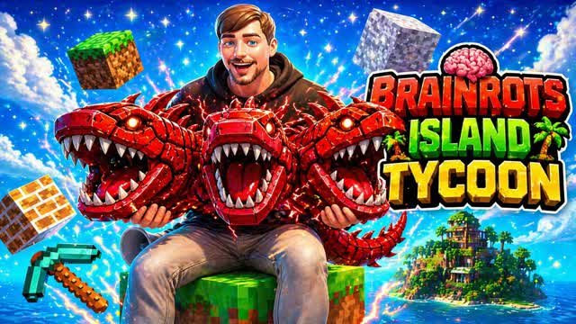 Brainrot Island Tycoon — Fortnite Creative map