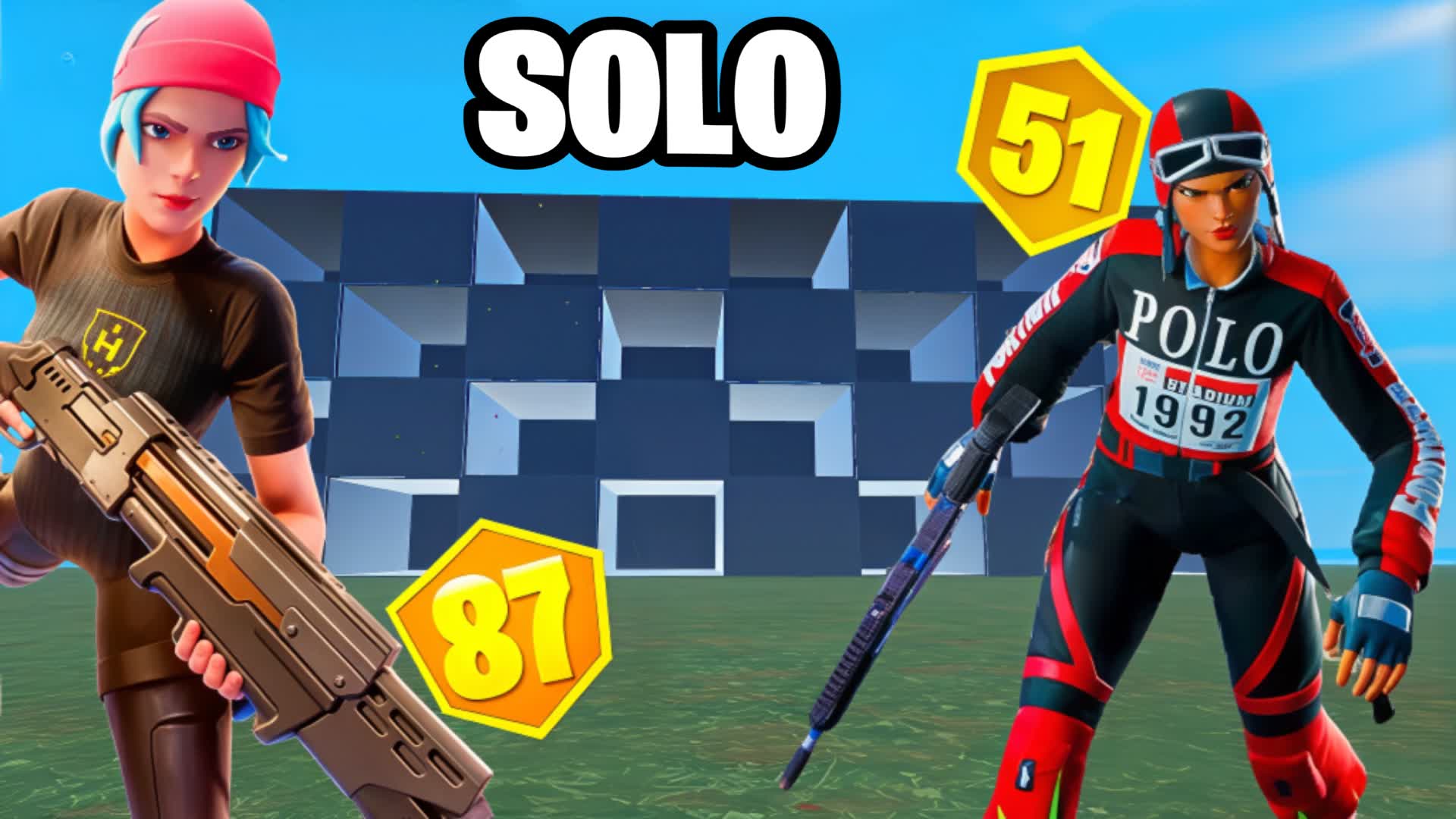 🏆SOLO CUP ZONE WARS [16 PLAYERS]🏆 — Fortnite Creative map