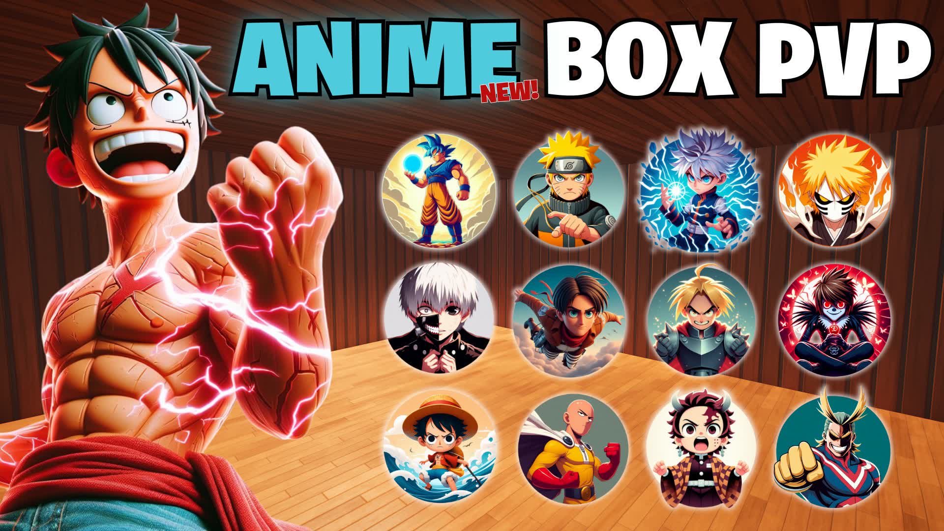 Anime box fight (Unfinished) — Fortnite Creative map