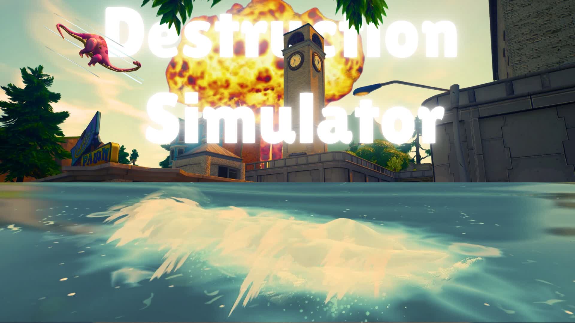 Destruction Simulator — Fortnite Creative map
