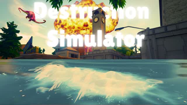 Destruction Simulator — Fortnite Creative map cover art