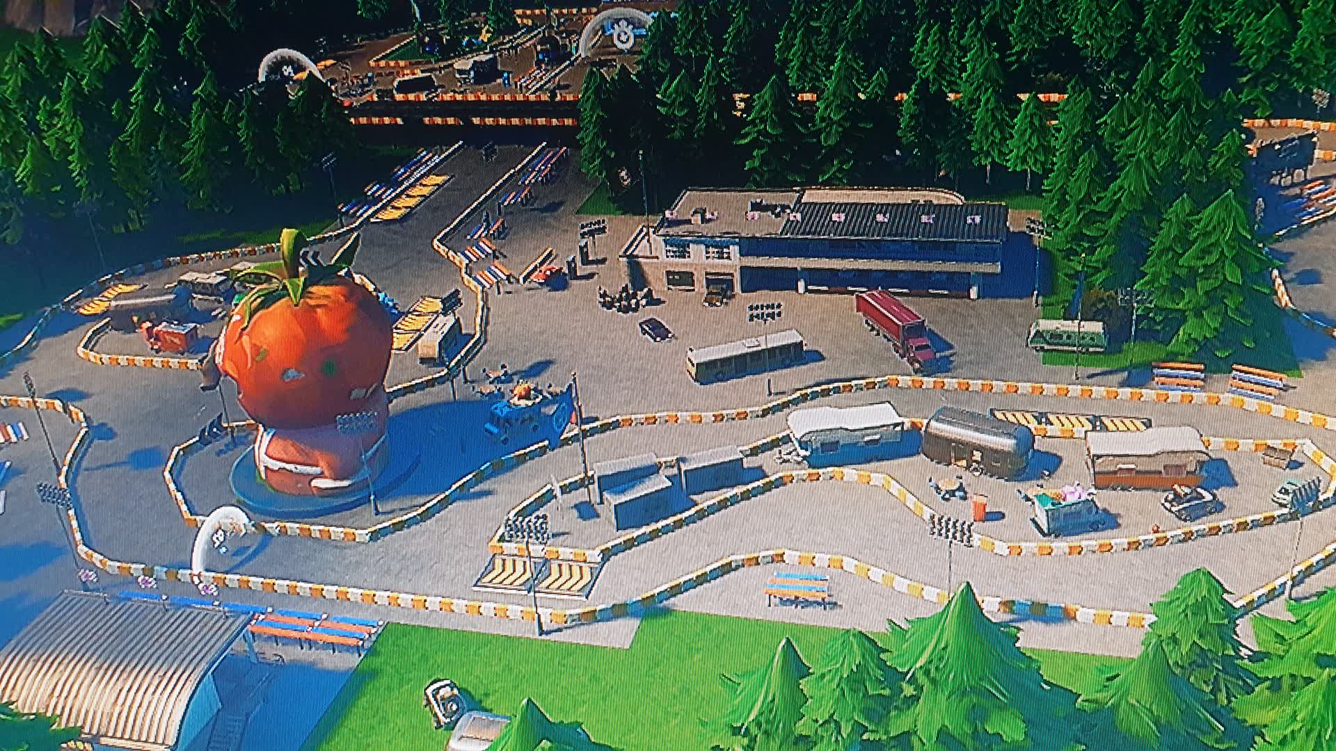 Hoverboard Race — Fortnite Creative map
