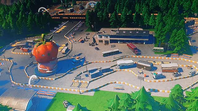 Hoverboard Race — Fortnite Creative map cover art