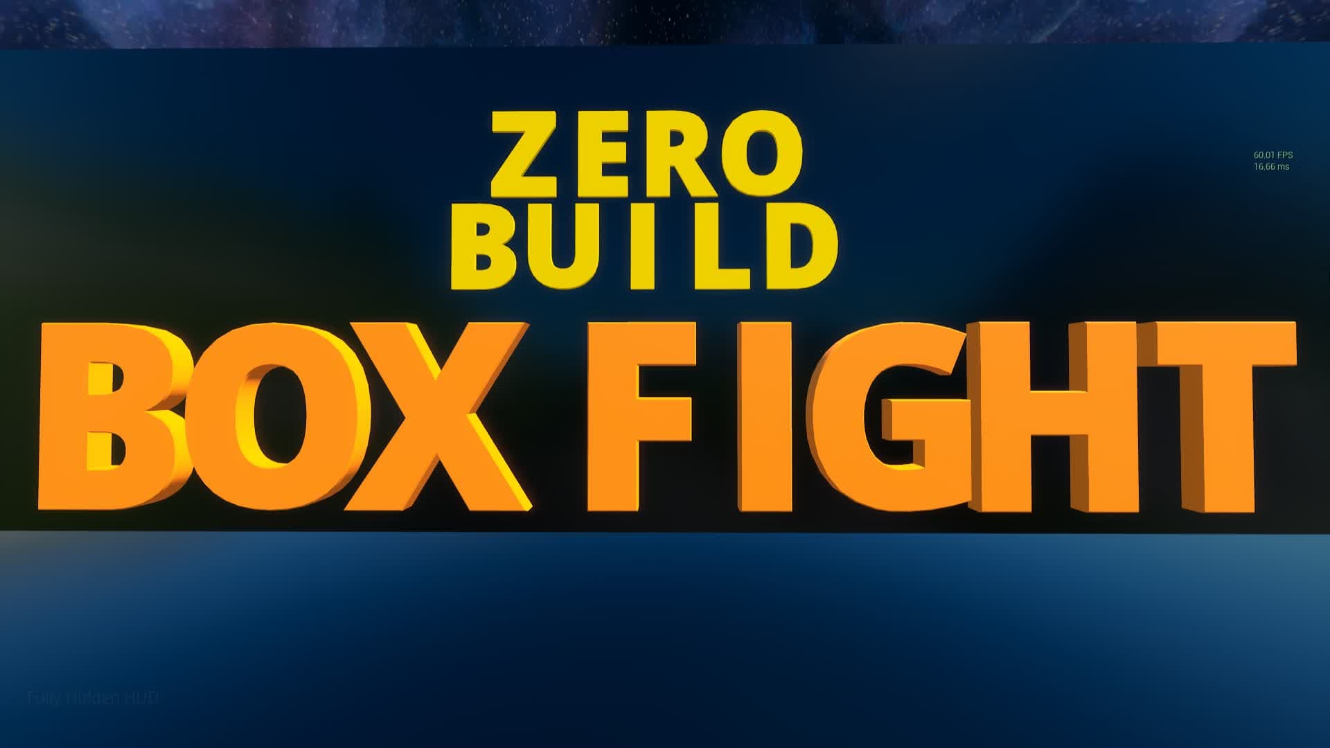 Box Fight Zero Build — Fortnite Creative map